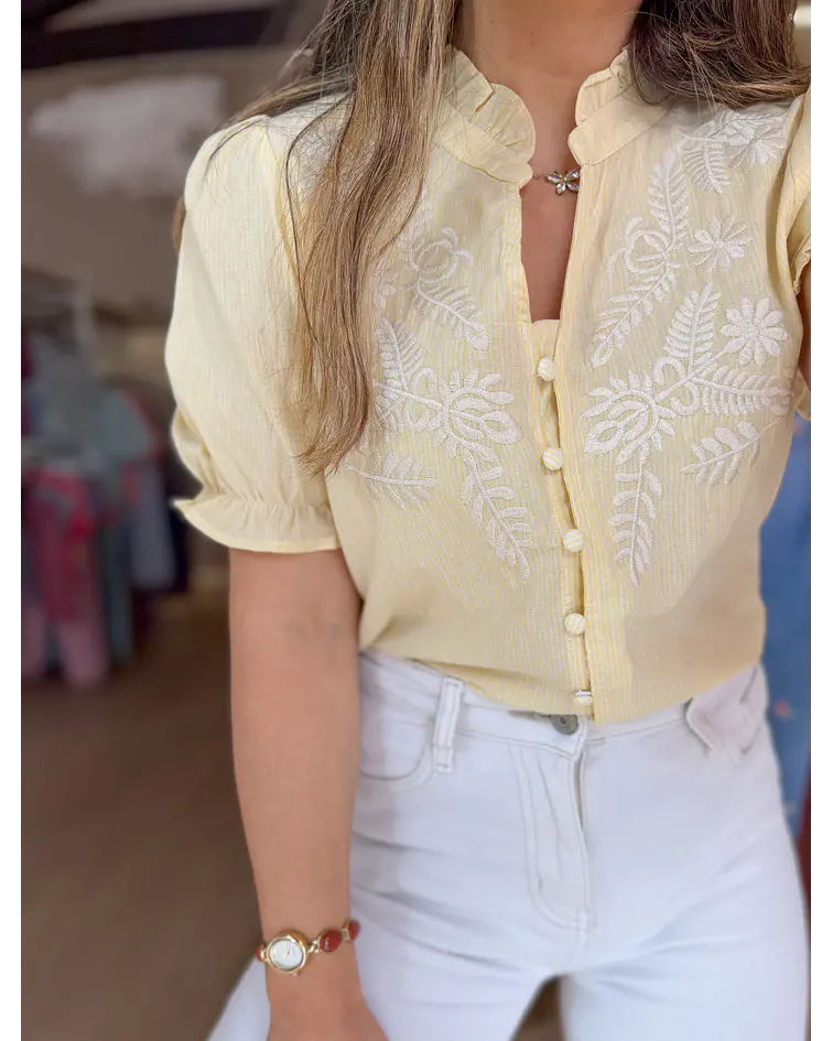 CAMISA RISCAS BORDADA 