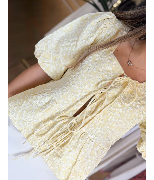 CAMISA COM MANGA BALÃO 