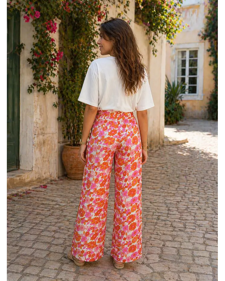 JEANS ESTAMPADAS FLORES