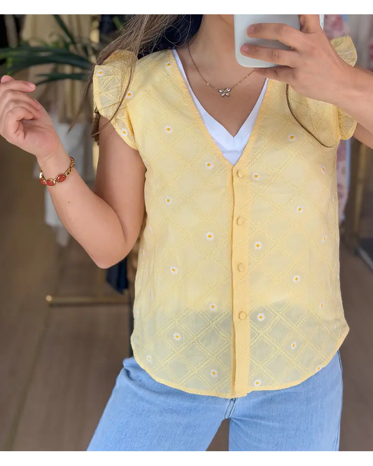 CAMISA AMARELA MAL-ME-QUER