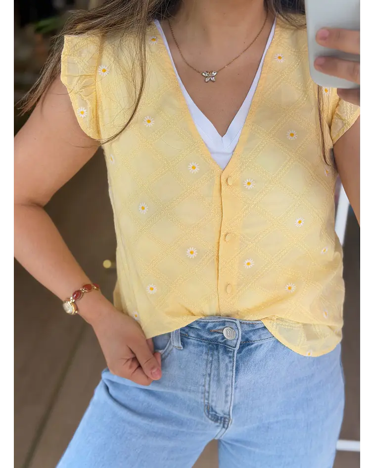 CAMISA AMARELA MAL-ME-QUER