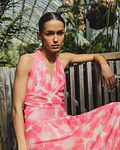 VESTIDO ESTAMPADO ABERTURAS