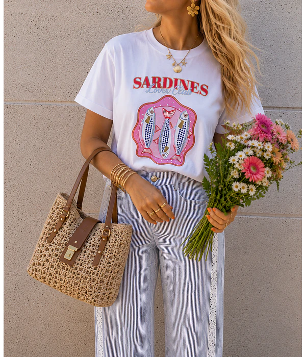 TSHIRT ESTAMPADA SARDINES  