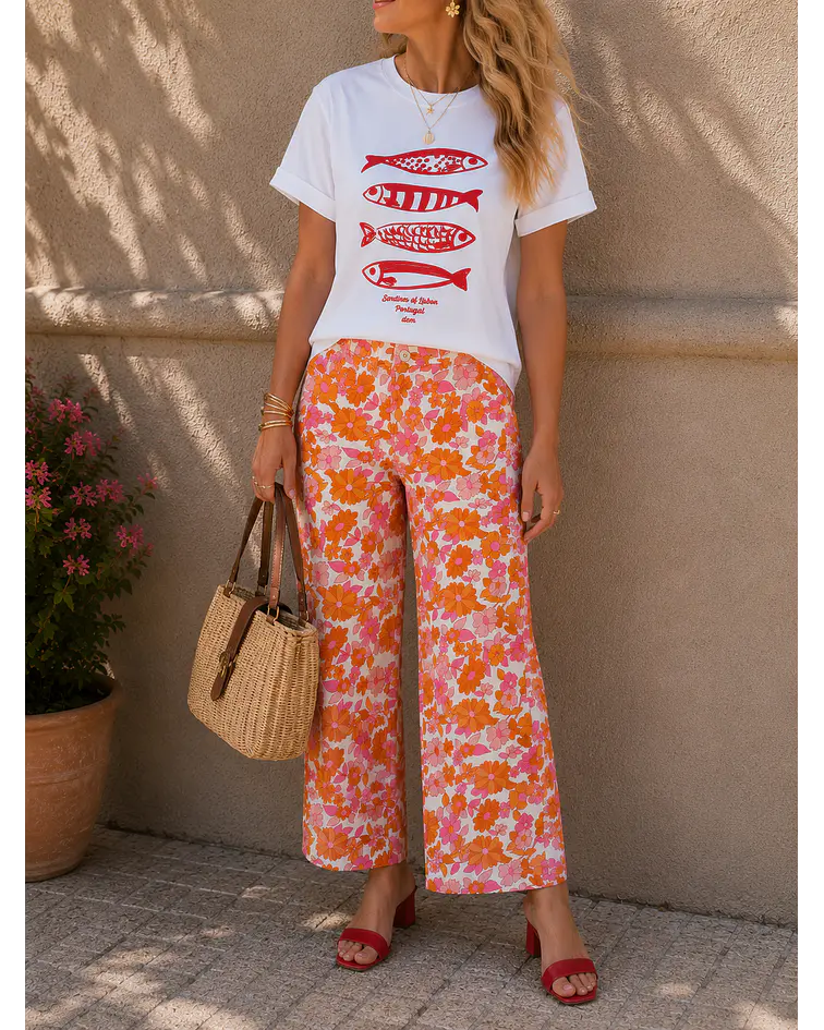 TSHIRT ESTAMPADA SARDINES  