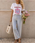 JEANS RISCAS COM CROCHET