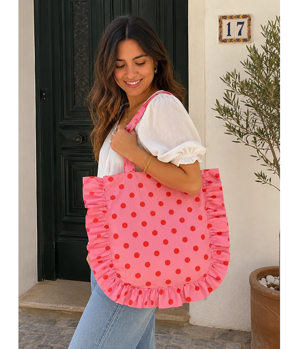 MALA ALGODÃO ESTAMPADA