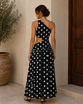 VESTIDO ABERTURA BOLAS