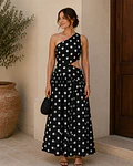 VESTIDO ABERTURA BOLAS