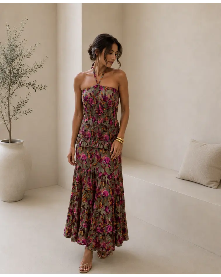 VESTIDO PADRÃO ESTAMPADO