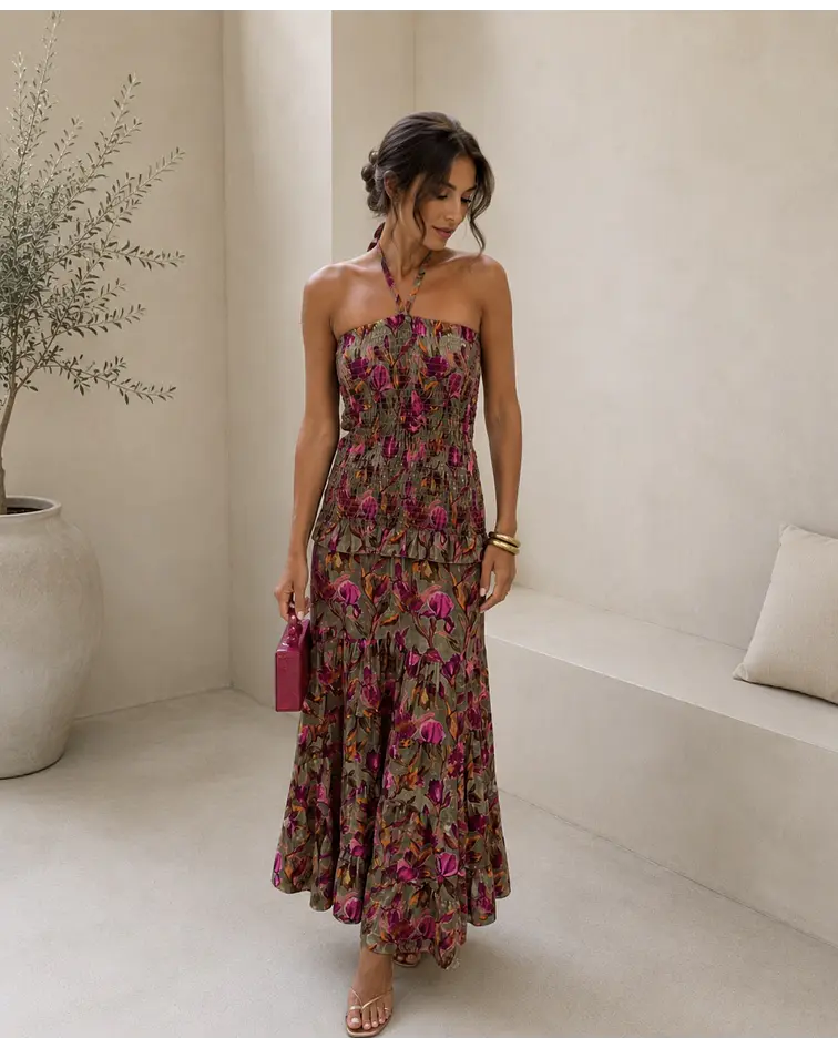 VESTIDO PADRÃO ESTAMPADO