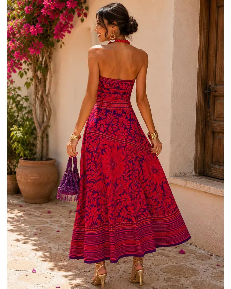 VESTIDO CAI-CAI ESTAMPADO