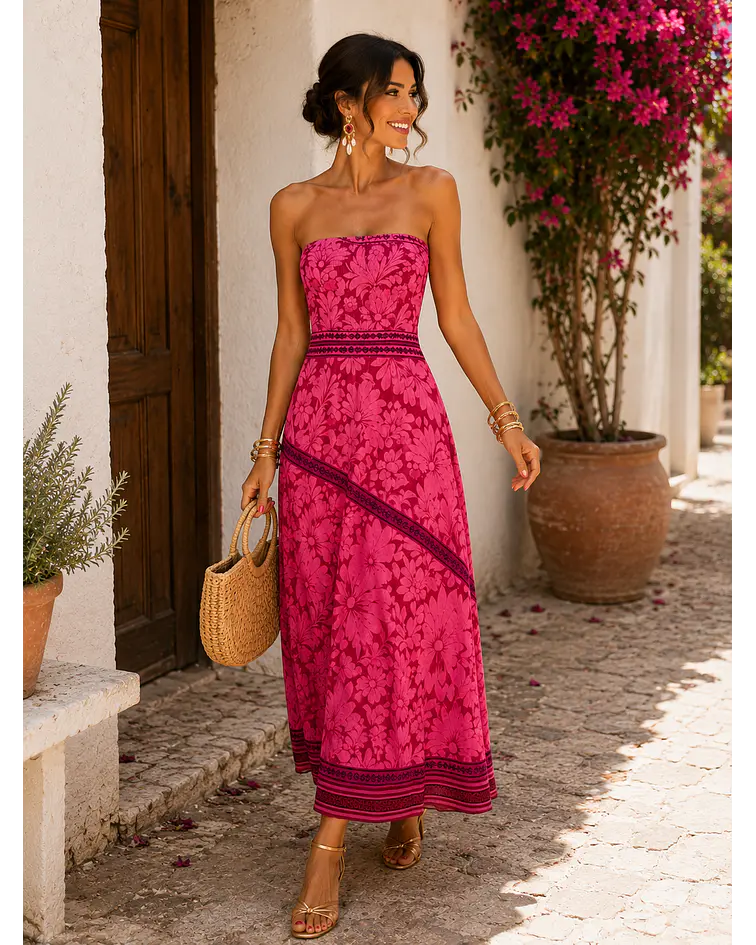 VESTIDO CAI-CAI ESTAMPADO