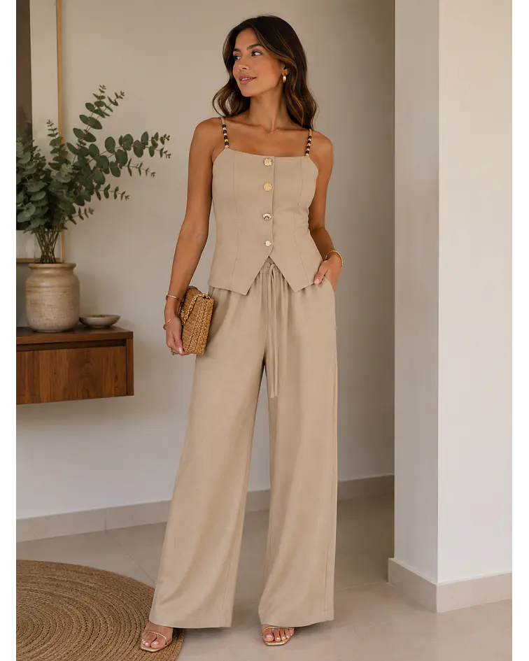 CONJUNTO EM LINHO 