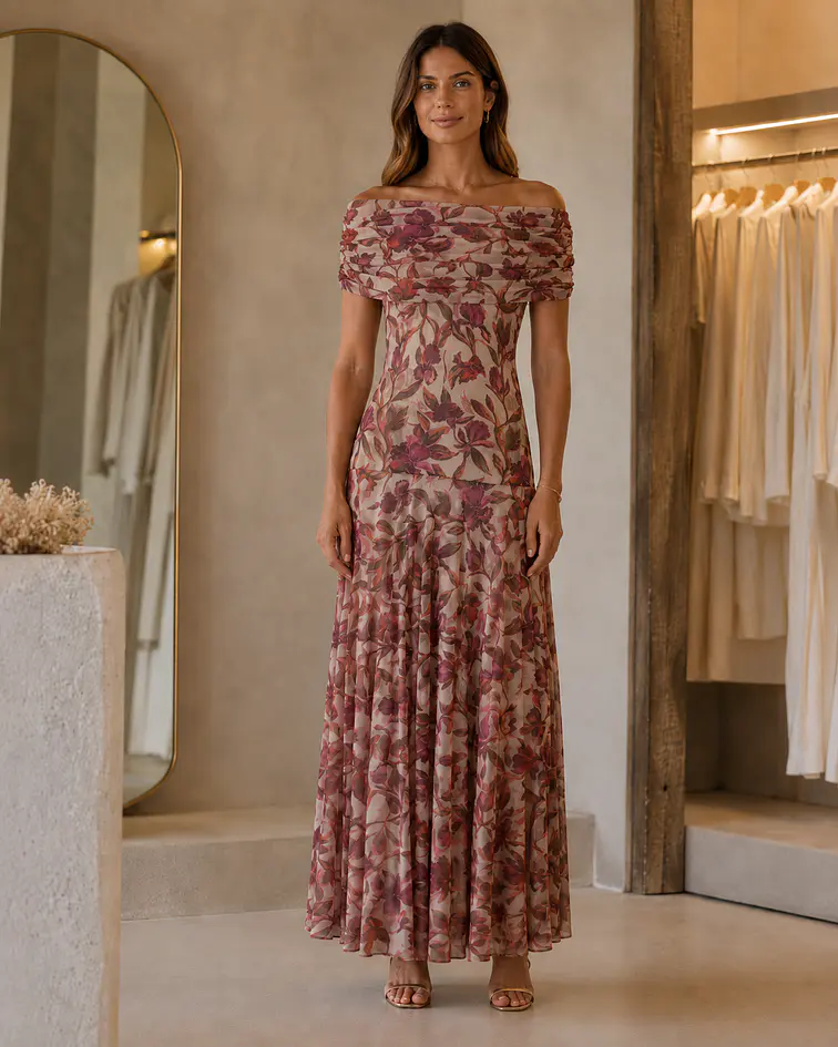 VESTIDO ESTAMPADO 3 WAY