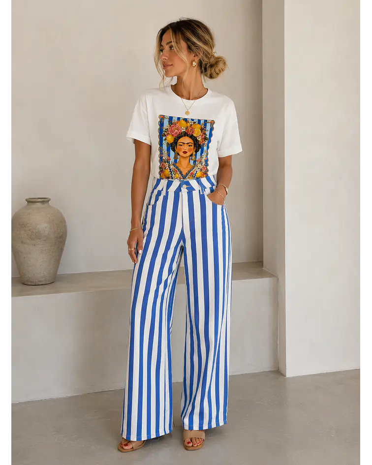 TSHIRT ESTAMPADA FRIDA KAHLO