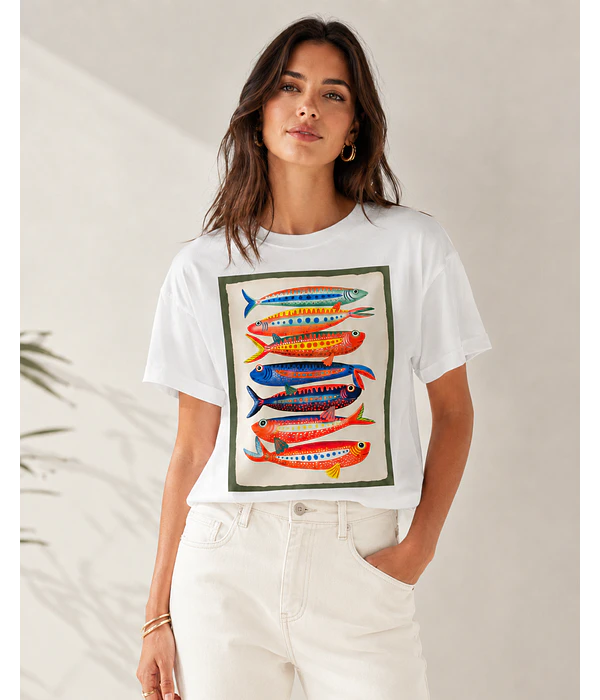 TSHIRT ESTAMPADA SARDINES 