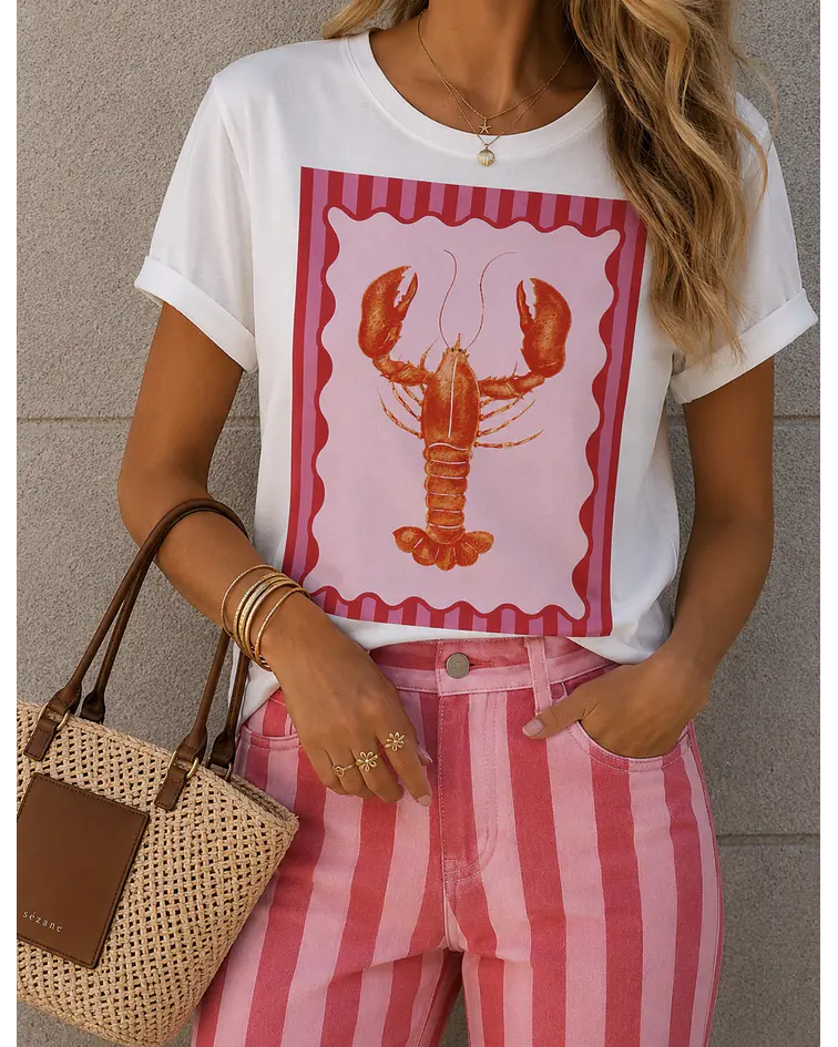 JEANS RISCAS ROSA