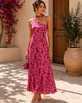 VESTIDO ASSIMÉTRICO ESTAMPADO