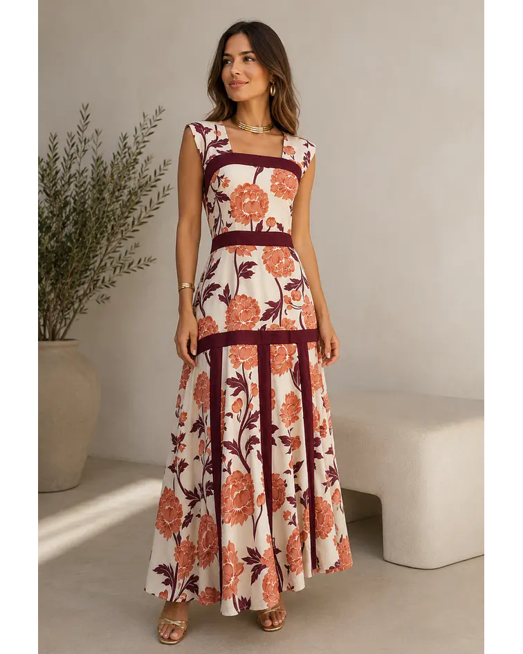 VESTIDO ESTAMPADO FLORAL