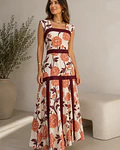 VESTIDO ESTAMPADO FLORAL