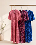 VESTIDO ESTAMPADO COMPRIDO