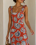 VESTIDO ESTAMPADO MIDI