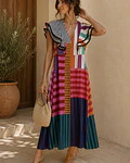 VESTIDO ESTAMPADO VISCOSE