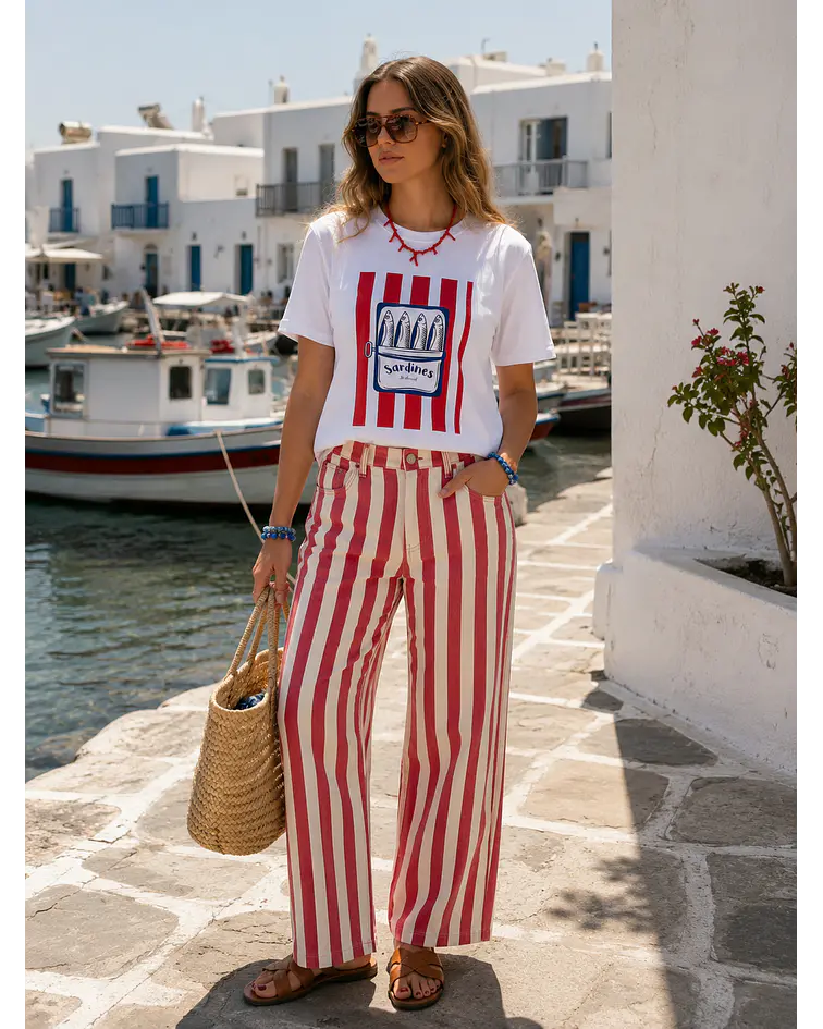 TSHIRT ESTAMPADA SARDINES 