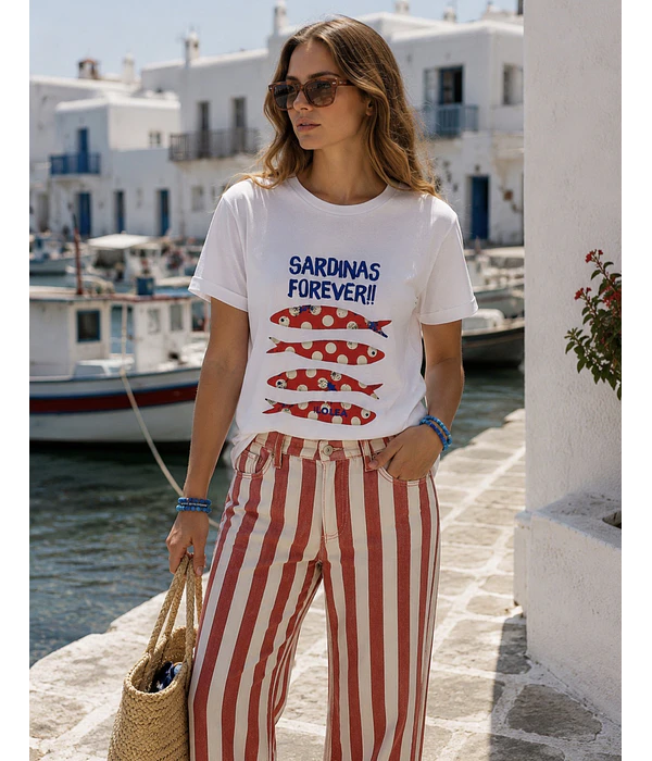 TSHIRT ESTAMPADA SARDINES 