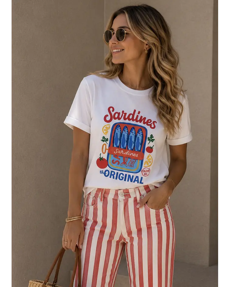 TSHIRT ESTAMPADA SARDINES 