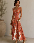 VESTIDO TIJOLO ESTAMPADO