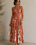 VESTIDO TIJOLO ESTAMPADO