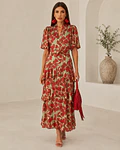 VESTIDO ESTAMPADO COMPRIDO