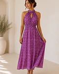 VESTIDO ESTAMPADO  MIDI