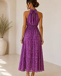 VESTIDO ESTAMPADO  MIDI