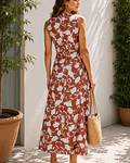 VESTIDO ESTAMPADO TIJOLO