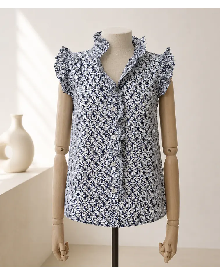 CAMISA ESTAMPADA FOLHO