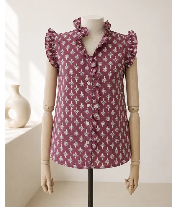 CAMISA ESTAMPADA FOLHO 