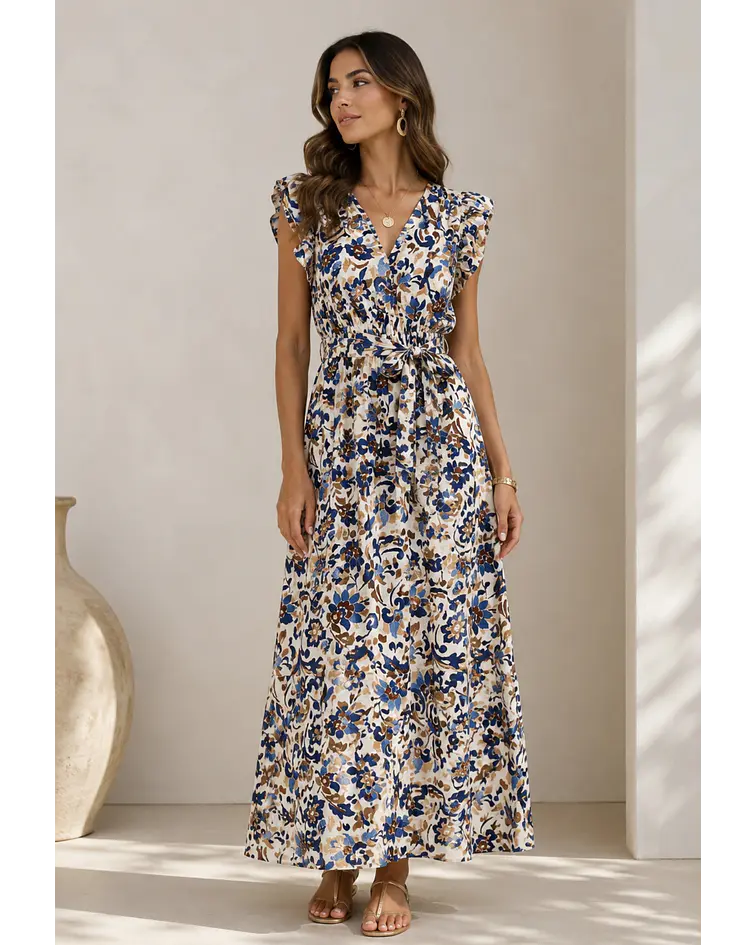 VESTIDO ESTAMPADO FOLHO
