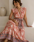 VESTIDO ESTAMPADO FOLHO