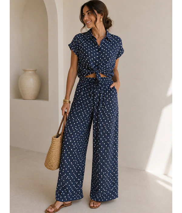 PANTALONAS BOLAS AZUL