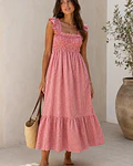 VESTIDO VICHY FOLHO 