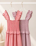 VESTIDO RISCAS FOLHO  