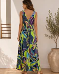 VESTIDO MALHA FRIA ESTAMPADO