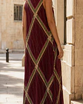 VESTIDO ESTAMPADO PLISSADO