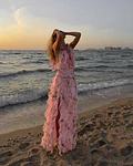 VESTIDO ESTAMPADO ROSA
