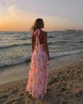 VESTIDO ESTAMPADO ROSA