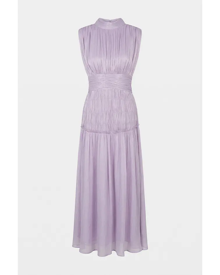 VESTIDO LISO LAVANDA