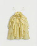 TOP AMARELO FLOR