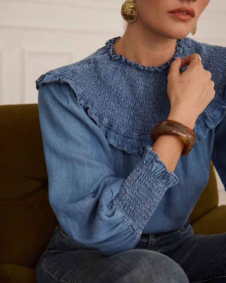 BLUSA GANGA ELASTICO